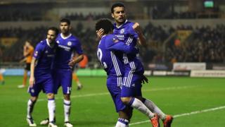 Chelsea a battu Wolverhampton Wolves , une équipe de deuxième division pour se qualifier.