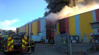 Leyton fire