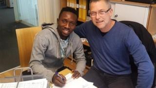 Chisom Egbuchulam na sanya hannu a kwantiragi da BK Hacken