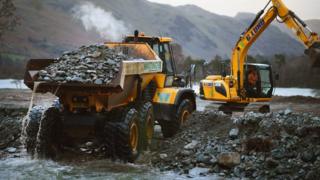 Dredging of Glenridding Beck