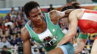 Blessing Oborodudu dey fight wrestling