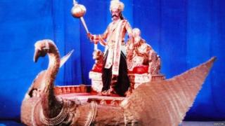 ધારાવાહિકના રાવણનો ફોટો