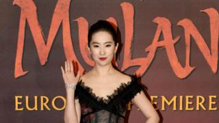 Actress who plays Mulan.