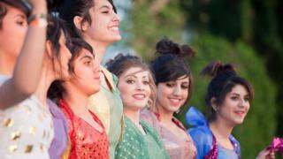 کردۍ نجونې د نوروز مېله کې
