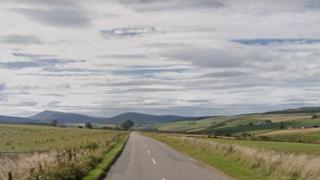The A920 between Huntly and Dufftown
