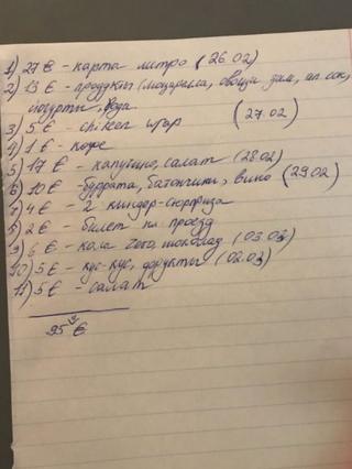 Расходы