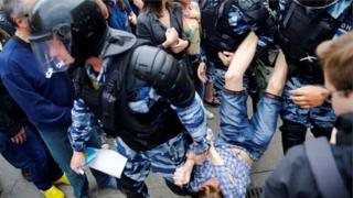 Разгон митингов