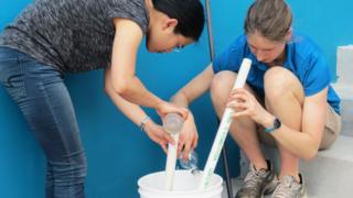 Estudiantes de Cornell em Honduras