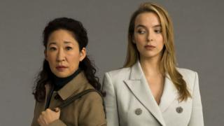 Sandra Oh and Jodie Comer