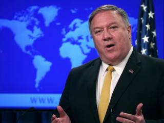 ABD Dışişleri Bakanı Pompeo