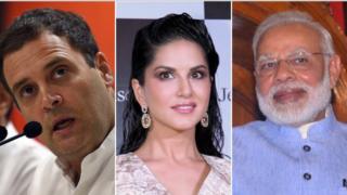 राहुल, सनी लिओनी आणि मोदी