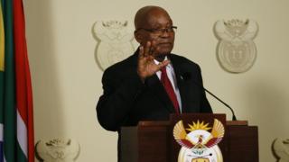 Aarẹ Jacob Zuma