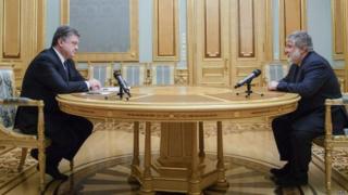 Петр Порошенко, Игорь Коломойский