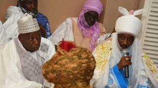 Gwamna Ganduje da Sarki Sanusi