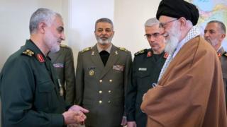 خامنه ای و سلیمانی