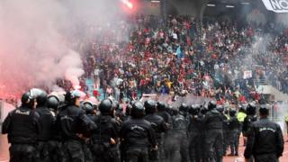 Des violences dans le stade lors du choc Etoile sportive du Sahel vs Club africain.