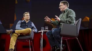 Chris Anderson and Linux Torvalds