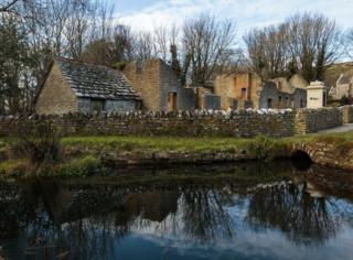 Tyneham village in Dorset