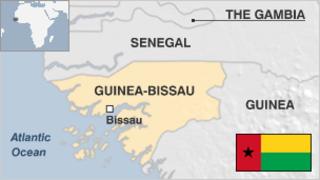 Map of Guinea-Bissau