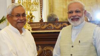 नीतीश कुमार और नरेंद्र मोदी