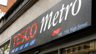 A Tesco Metro store in London