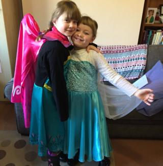 Lilly and Lucy are the best of sisters like Anna and Elsa from Disney's Frozen