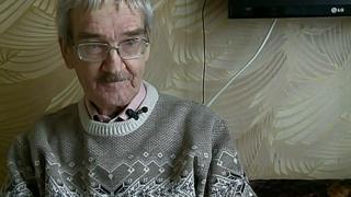 Stanislav Petrov talks to BBC Russian in 2013
