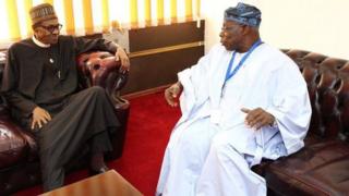 Buhari ati obasanjo