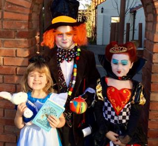 Reuben, Matilda and Harriet love Alice in Wonderland and wanted to take this opportunity to all dress up as characters from the same book, as it is the first and last World Book Day they will be sharing before Reuben goes to secondary school