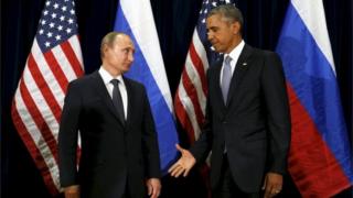 President Putin and Obama.