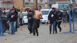 Kemal Kurkut'un vurulma anı