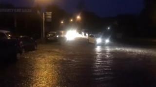 Northern Ireland floods: More than 100 people rescued - BBC News