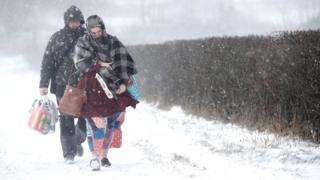 UK Weather: Snow Disruption Continues As Temperatures Plummet - BBC News