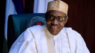 Shugaba Muhammadu Buhari na Najeriya