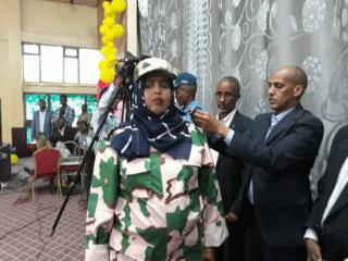 Madaxweynaha Dowlad Deegaanka Soomaalida ee Itoobiya oo dalacsiinayay qaar kamid ah taliyeyaasha cusub ee booliska