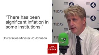 Джо Джонсон говорит: в некоторых учреждениях наблюдается значительная инфляция