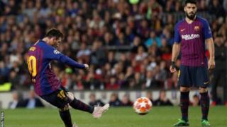 Messi amaze gutsindira Barcelone ibitego 99 ari hanze y'urubuga rw'amahina