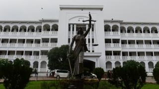 ঢাকার হাই কোর্ট ভবন, ২০১৮ সালে তোলা ছবি।