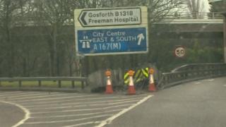 Crash barrier