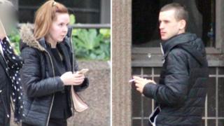 Lauren Coyle and Reece Hitchcott