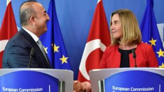 AB Dışişleri ve Güvenlik Politikaları Yüksek Temsilcisi Federica Mogherini, "Ankara ile diyalog kanallarını açık tutmamız önemli" demişti.