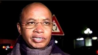 Patrick Karegeya ari mu bashinze ishyaka RNC ritavuga rumwe n'ubutegetsi bw'u Rwanda, mu mwaka wa 2010
