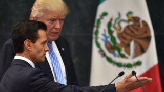 Trump y Peña Nieto