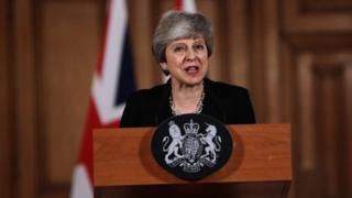 Theresa May faz discurso