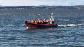 Cramond Island rescue