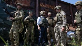 Зеленский в Луганской области