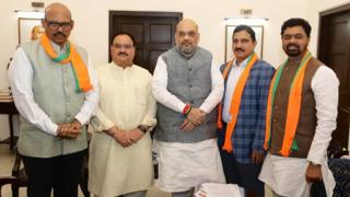 అమిత్ షాతో జేపీ నడ్డా, బీజేపీలో చేరిన సుజనా చౌదరి, సీఎం రమేశ్, టీజీ వెంకటేశ్