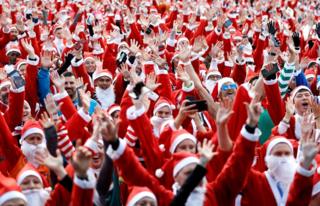 London Santa Run, Victoria parkı