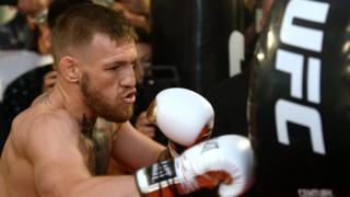 McGregor entrenamiento