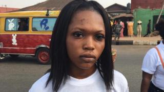 Chioma Onwordi na 20 year old returnee from Delta state.